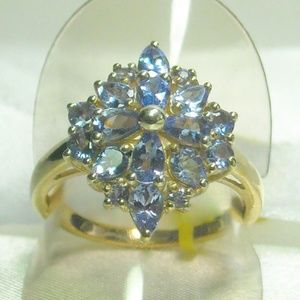 NWT Natural Tanzanite Ring